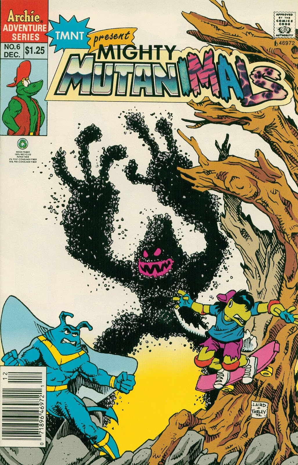 Mighty Mutanimals (1992) Issue #6 - Page 1