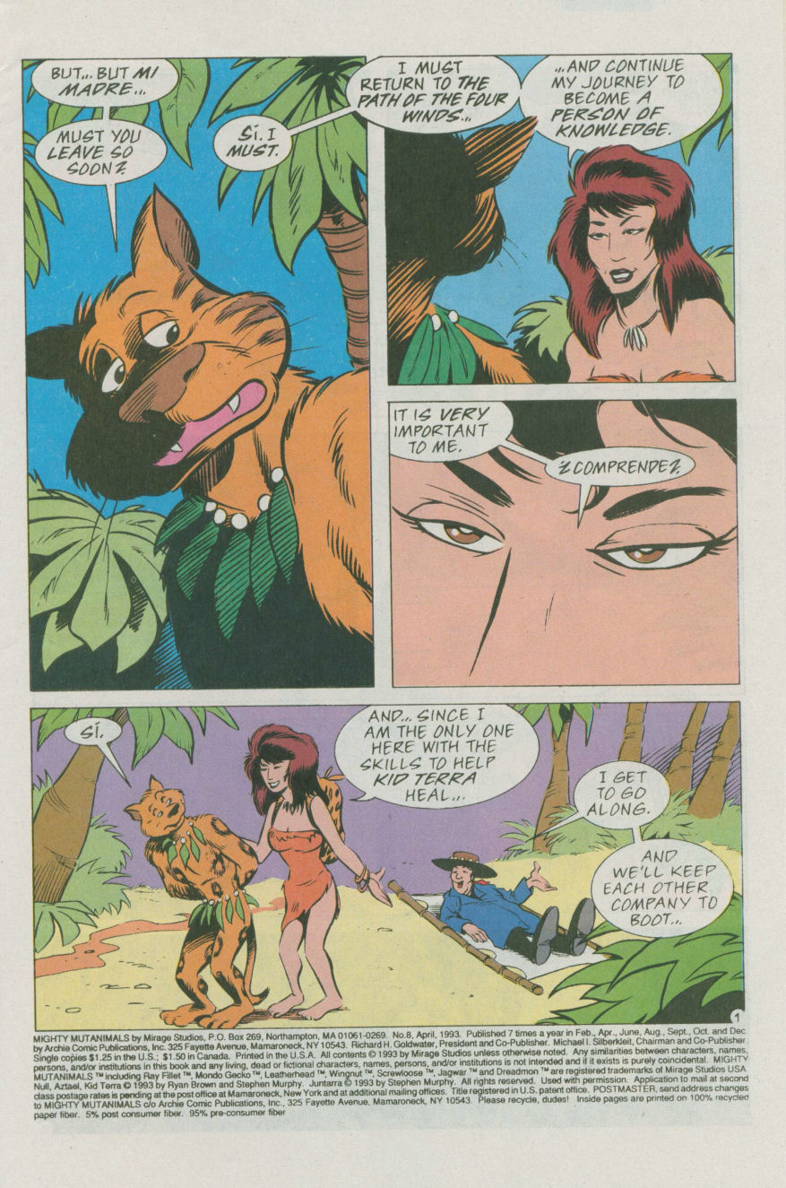 Mighty Mutanimals (1992) Issue #8 - Page 3