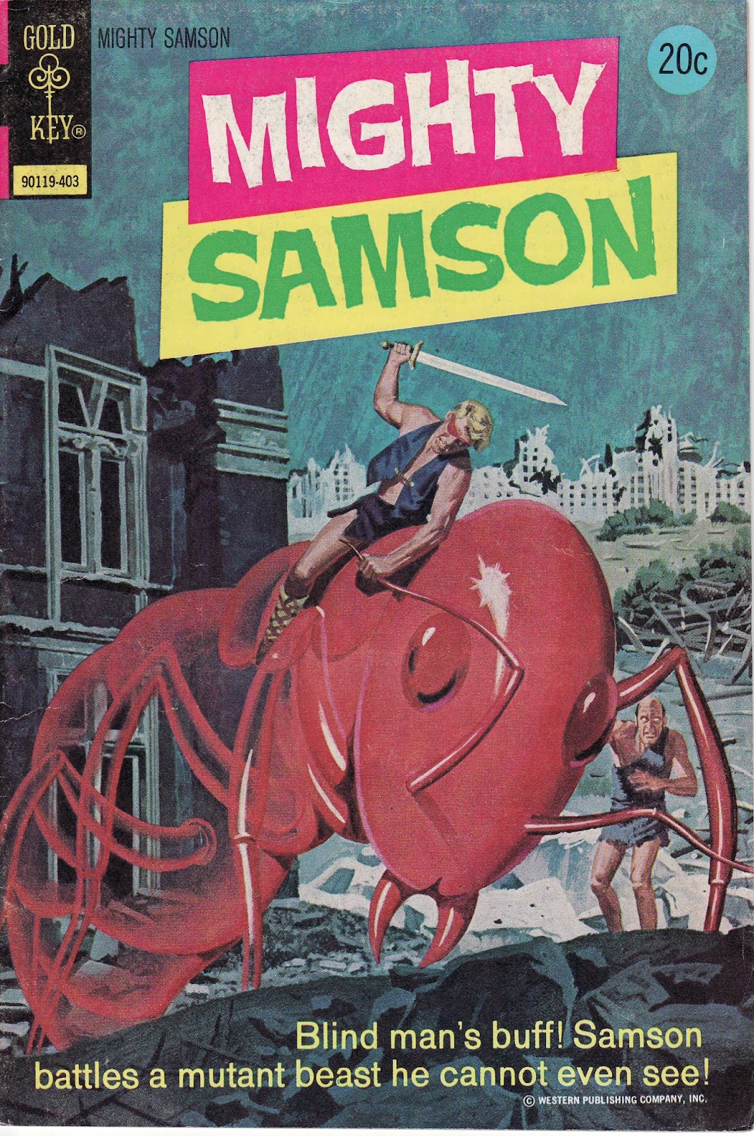 Mighty Samson (1964) Issue #23 - Page 1