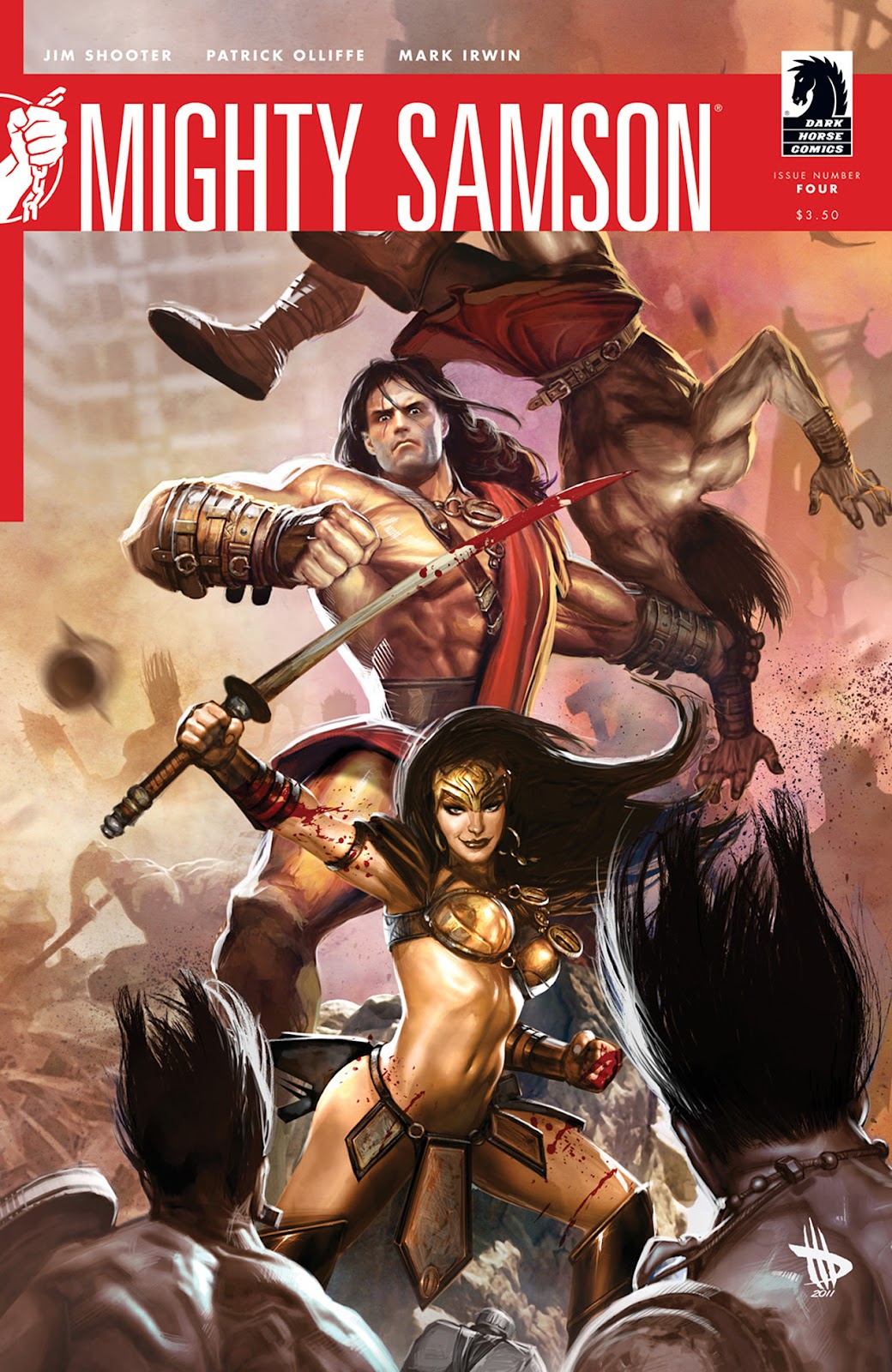 Mighty Samson (2010) Issue #4 - Page 1