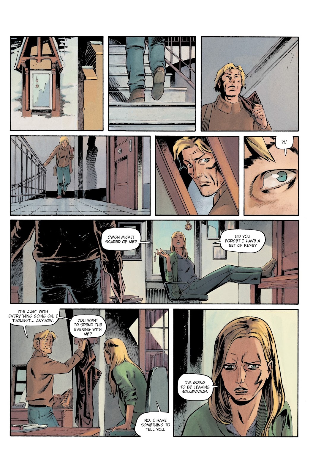 Millennium: The Girl Who Played With Fire Issue #2 - Page 33