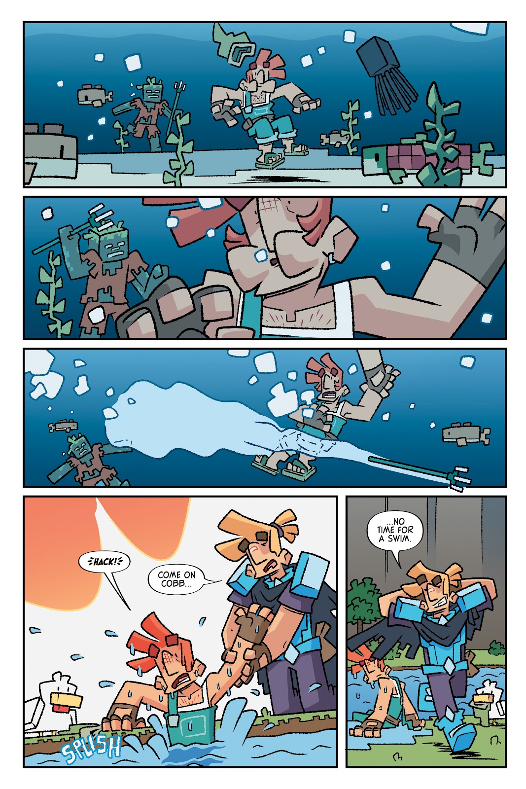Minecraft: Heart of Cobblestone Vol 2 - Page 50