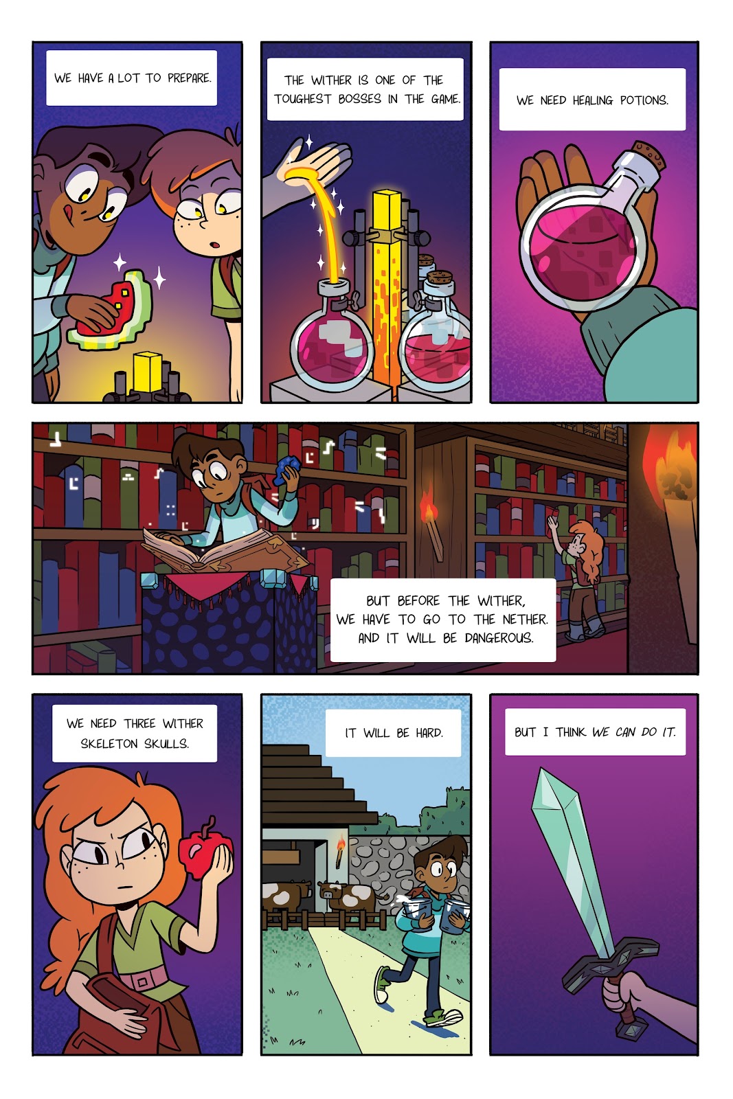 Minecraft: Open World – Into the Nether TPB - Page 38