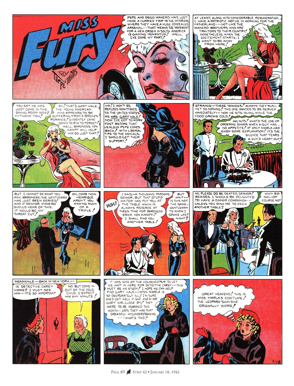 Miss Fury: Sensational Sundays 1941-1944 TPB - Page 73