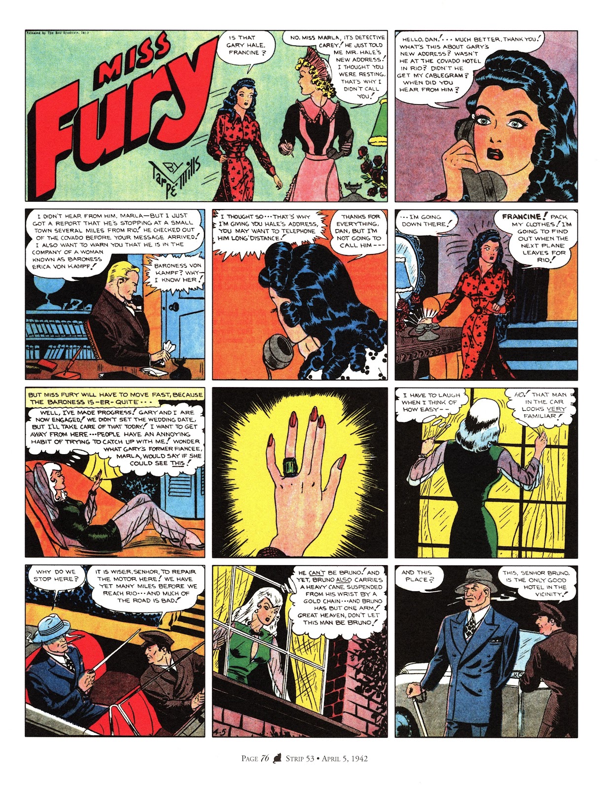 Miss Fury: Sensational Sundays 1941-1944 TPB - Page 84