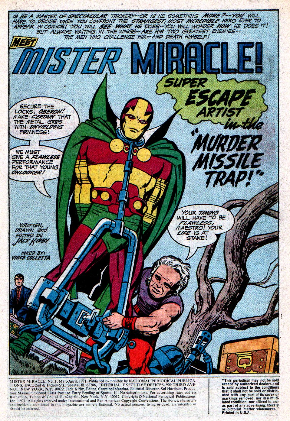 Mister Miracle (1971) Issue #1 - Page 3