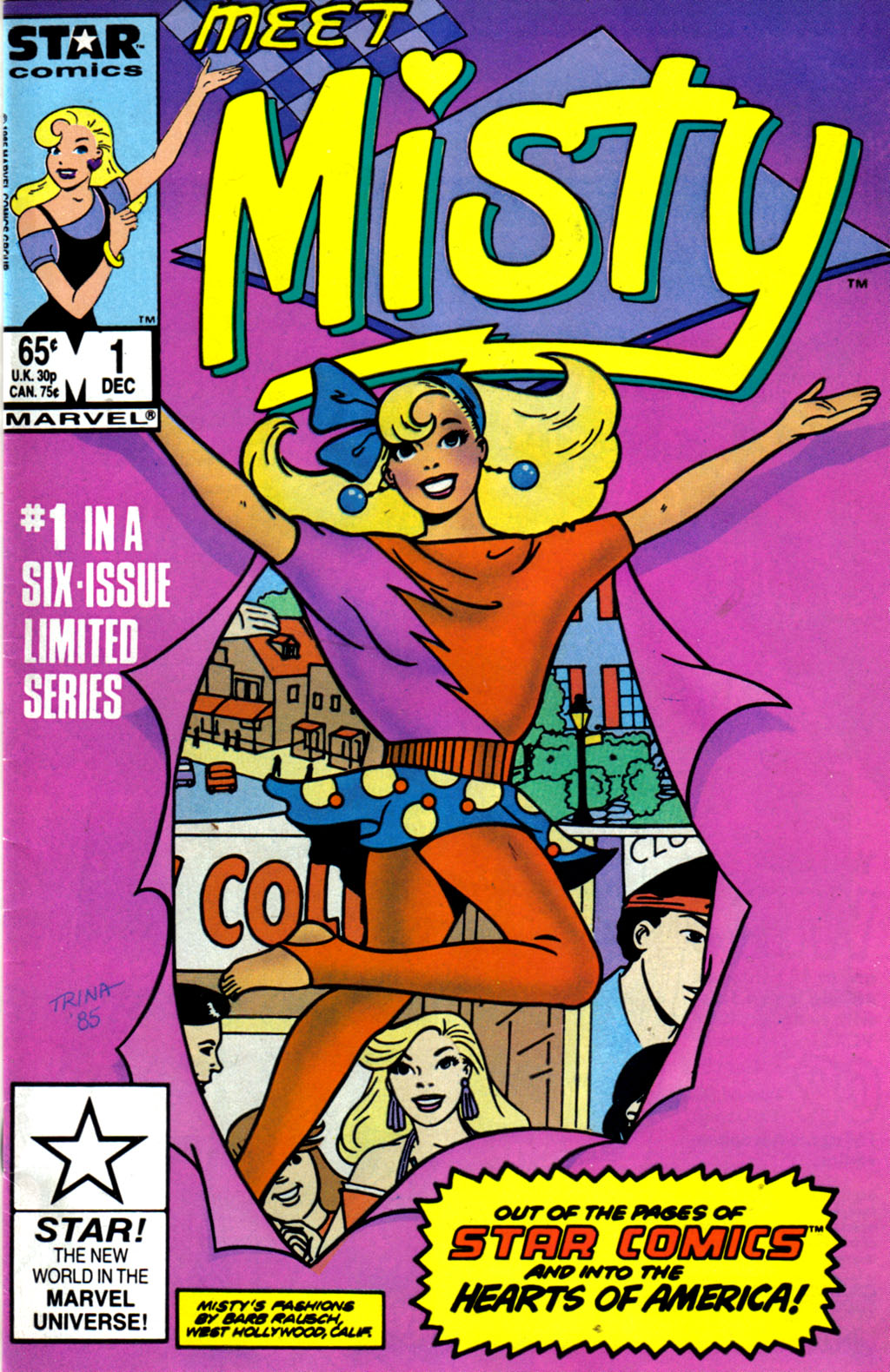 Misty (1985) Issue #1 - Page 1