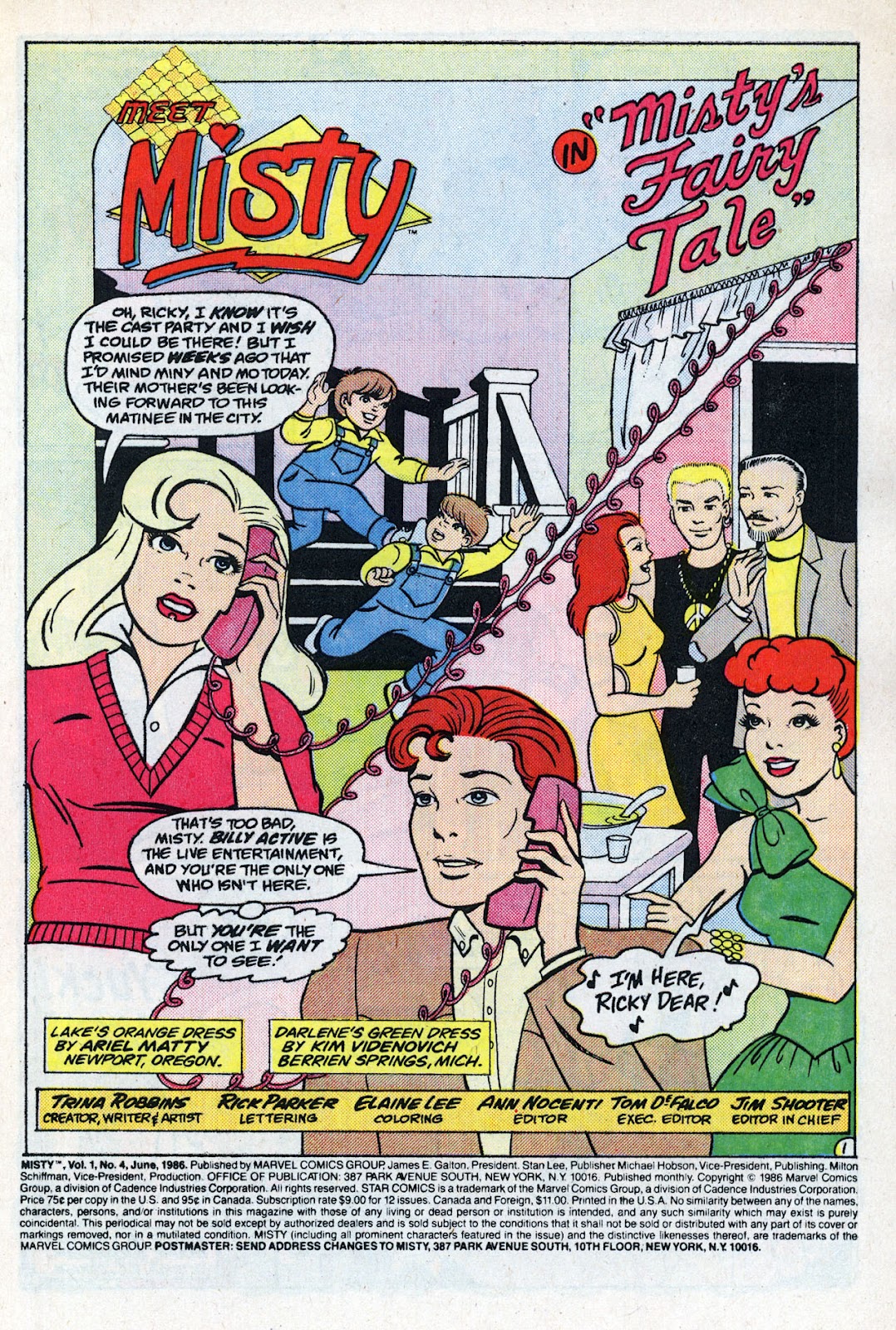 Misty (1985) Issue #4 - Page 3
