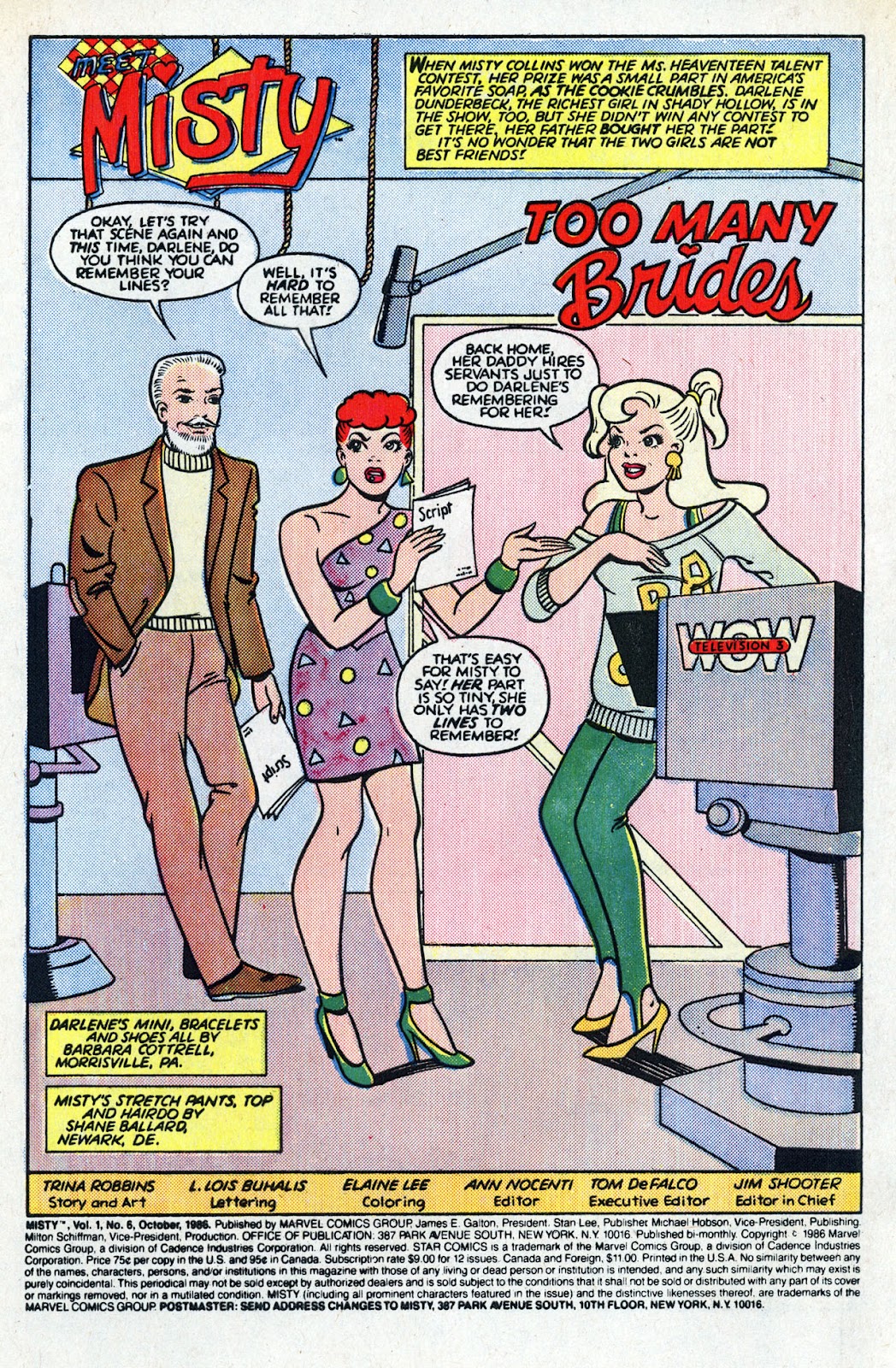 Misty (1985) Issue #6 - Page 3