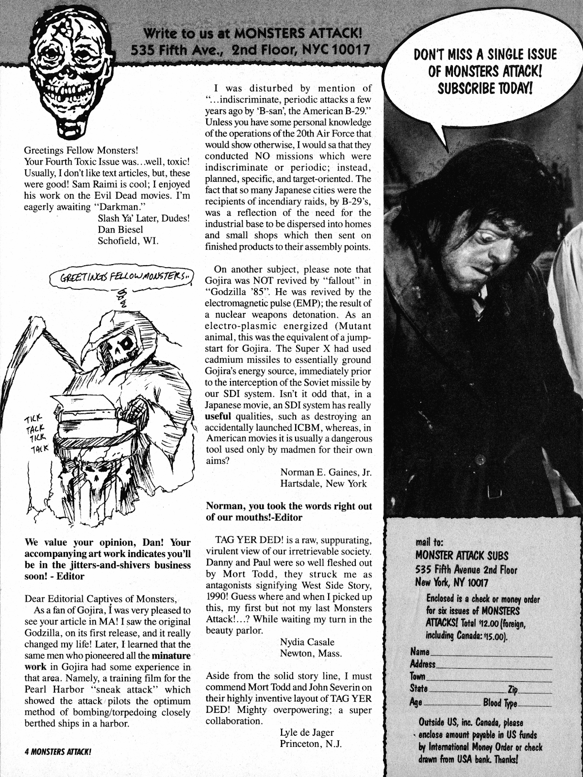 Monsters Attack Issue #5 - Page 4