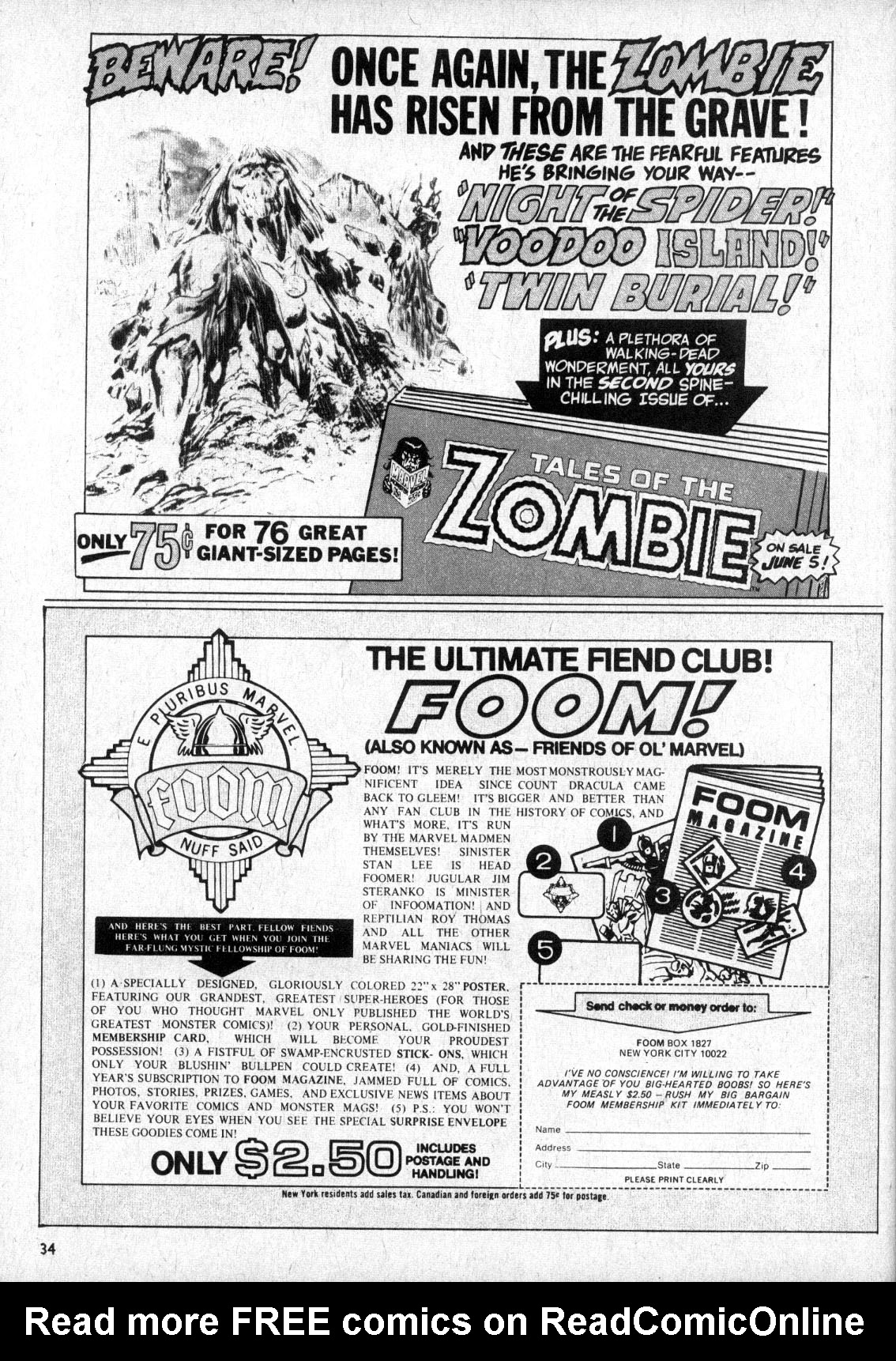 Monsters Unleashed (1973) Issue #2 - Page 34