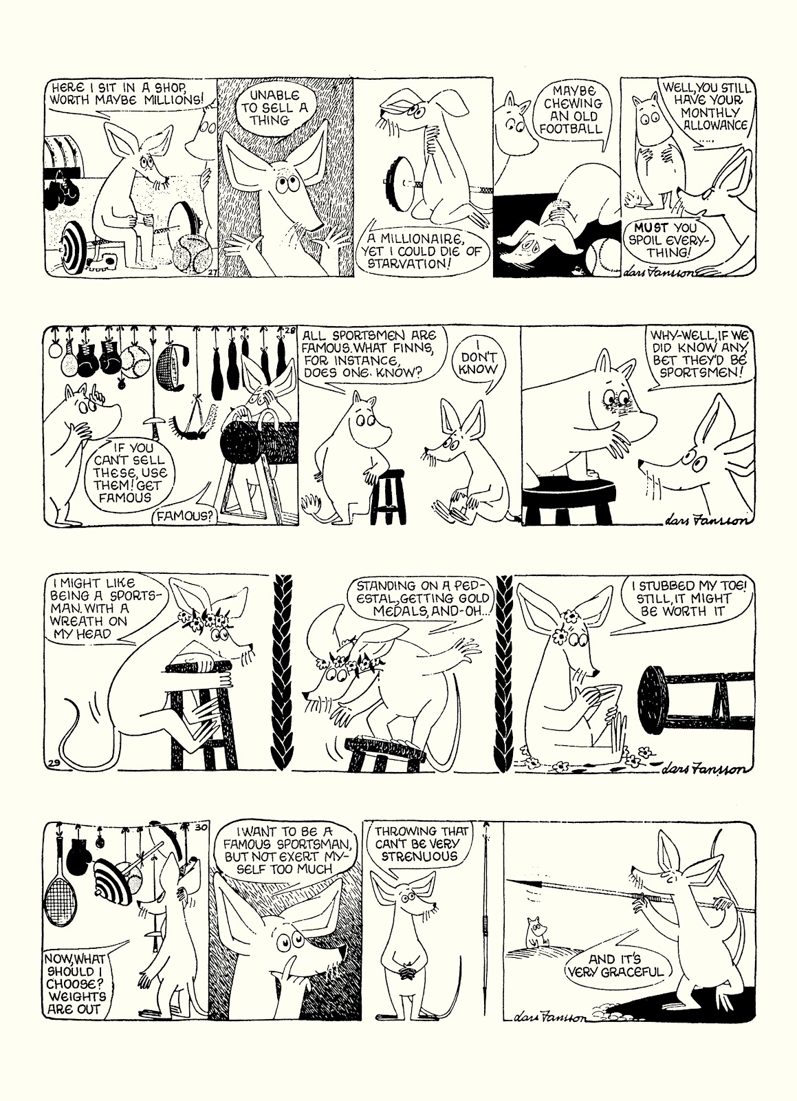 Moomin: The Complete Lars Jansson Comic Strip TPB 9 - Page 57