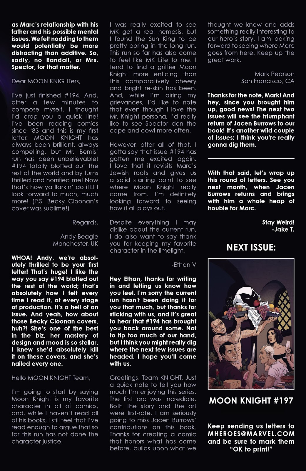 Moon Knight (2016) Issue #196 - Page 22