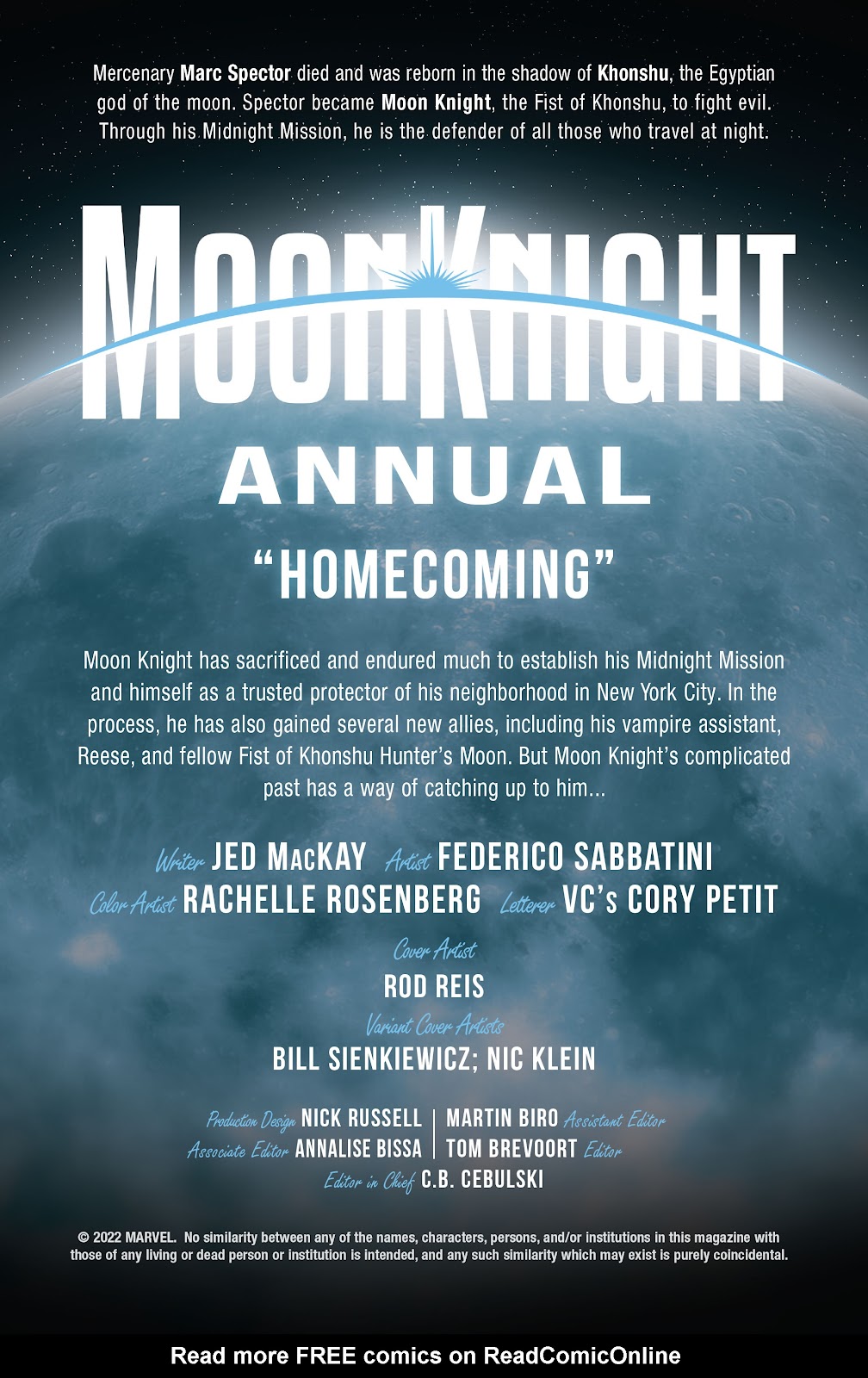 Moon Knight (2021) Annual 2022 - Page 3