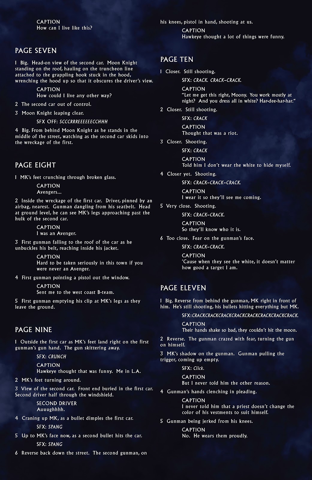 Moon Knight by Huston, Benson & Hurwitz Omnibus TPB (Part 12) - Page 42