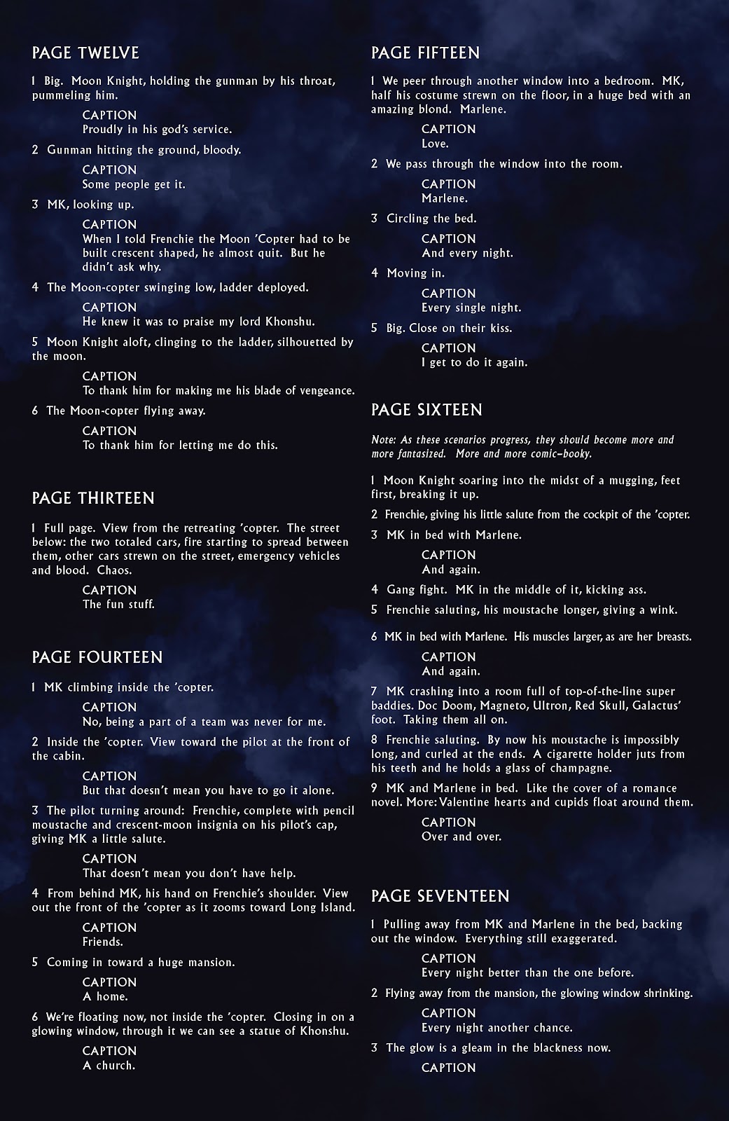 Moon Knight by Huston, Benson & Hurwitz Omnibus TPB (Part 12) - Page 43