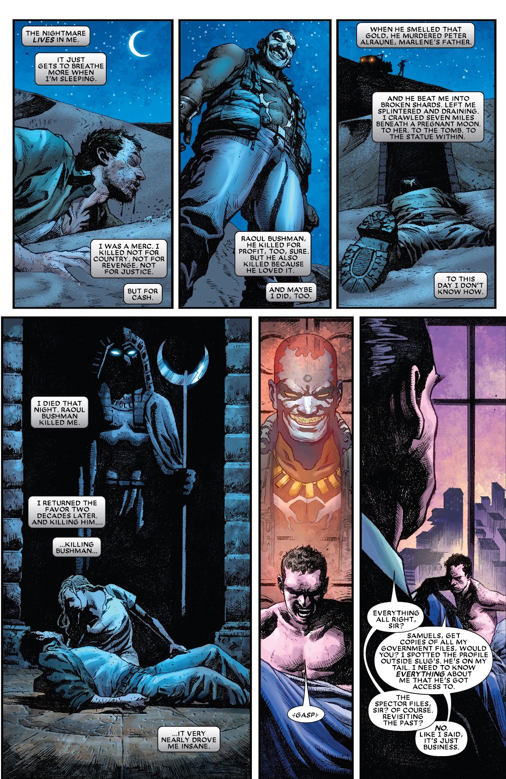 Moon Knight by Huston, Benson & Hurwitz Omnibus TPB (Part 9) - Page 43