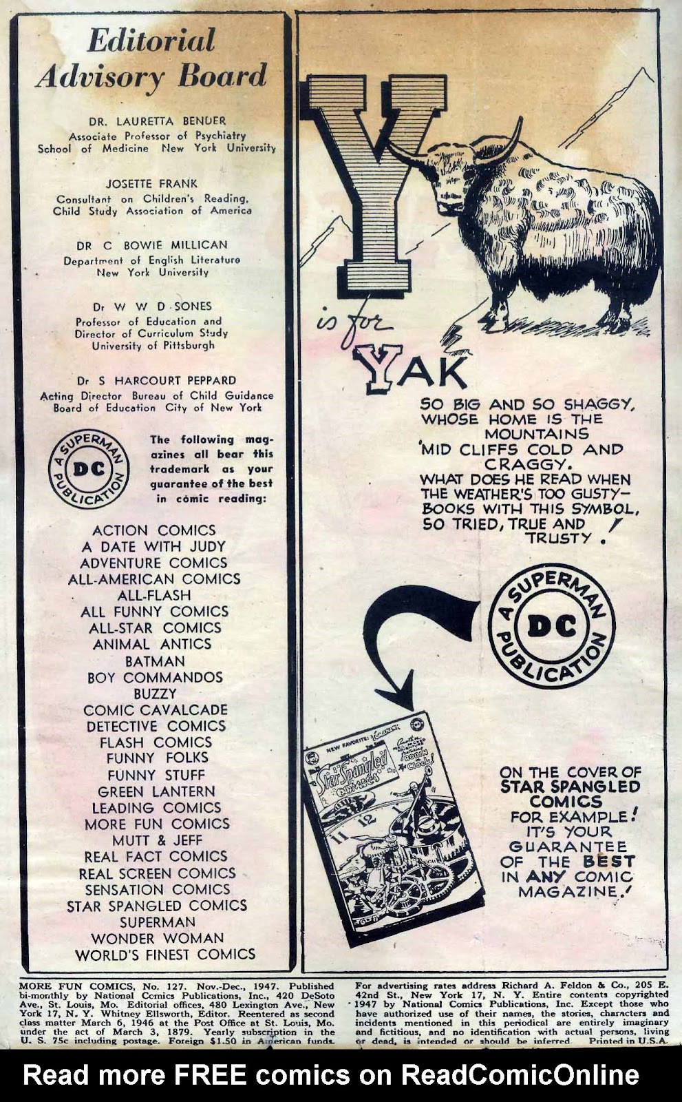 More Fun Comics Issue #127 - Page 2