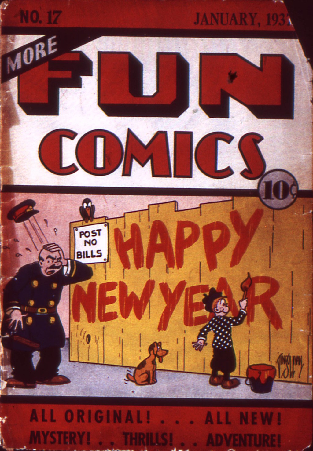 More Fun Comics Issue #17 - Page 1