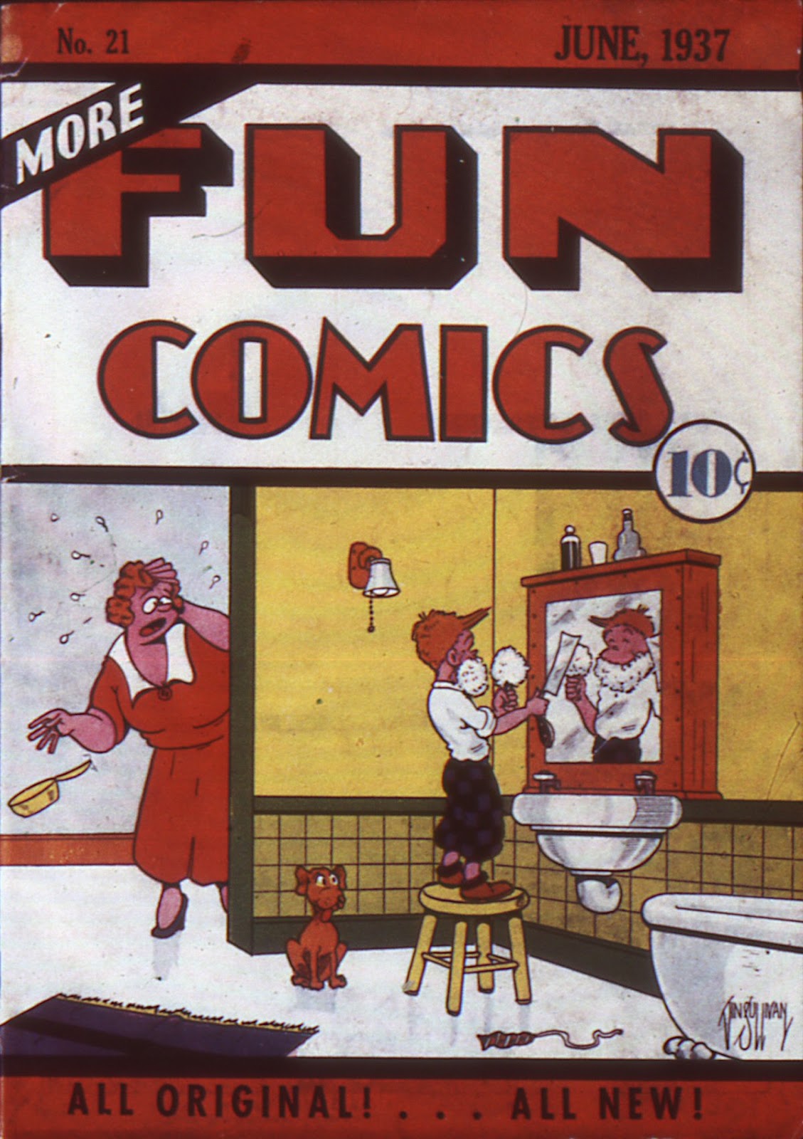 More Fun Comics Issue #21 - Page 1