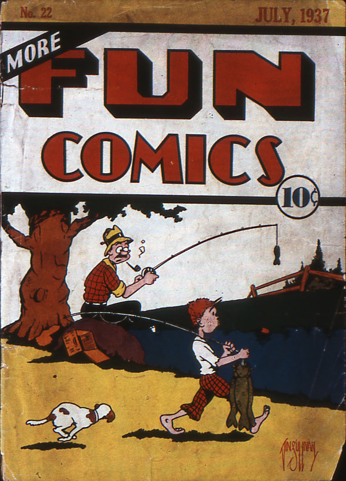 More Fun Comics Issue #22 - Page 1