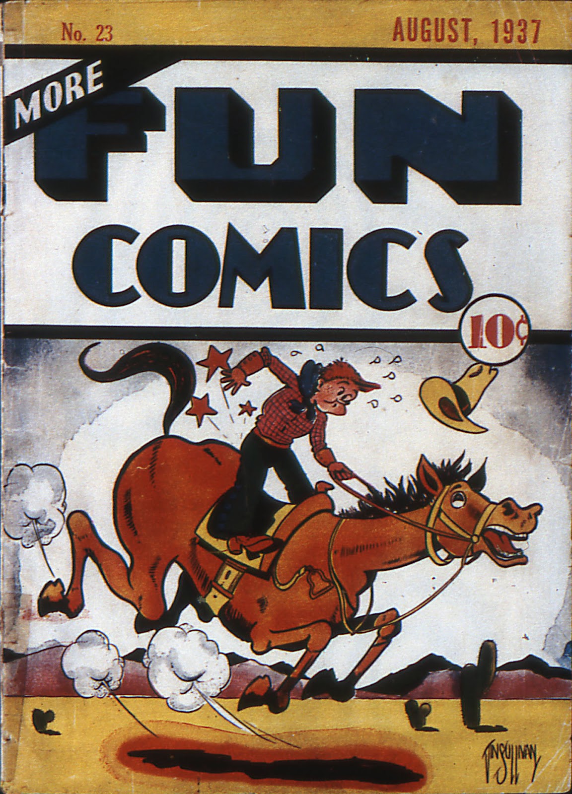More Fun Comics Issue #23 - Page 1