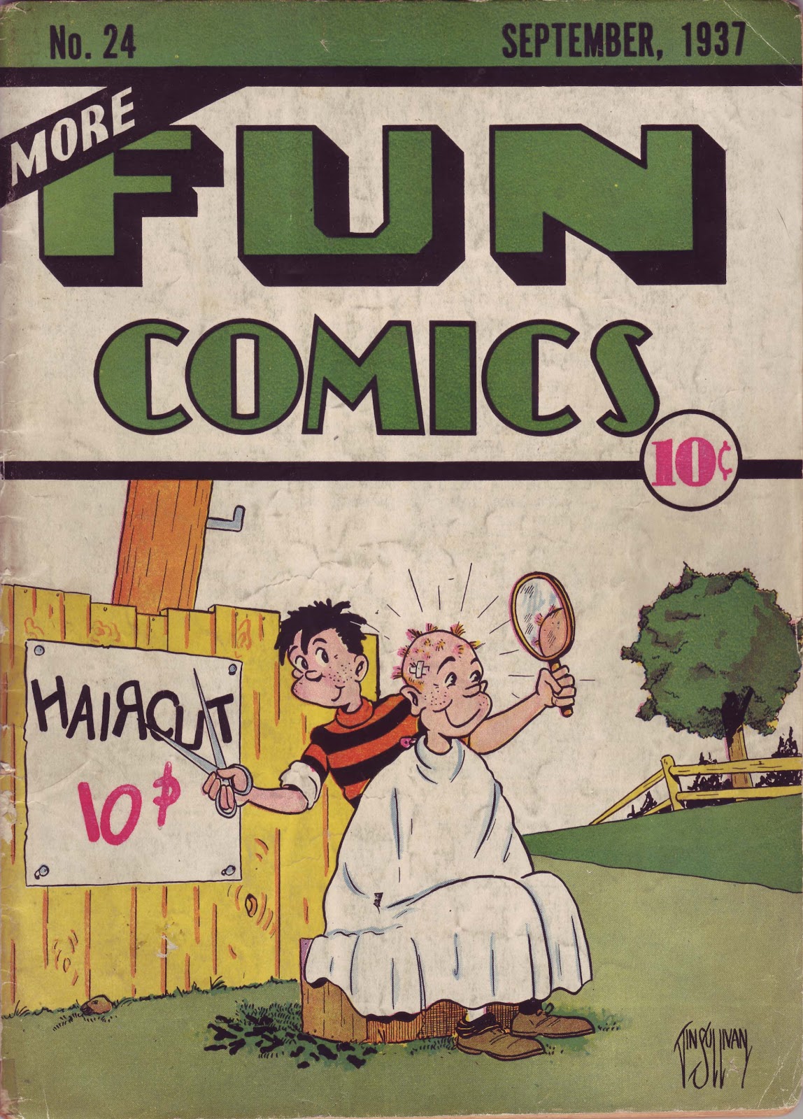More Fun Comics Issue #24 - Page 1