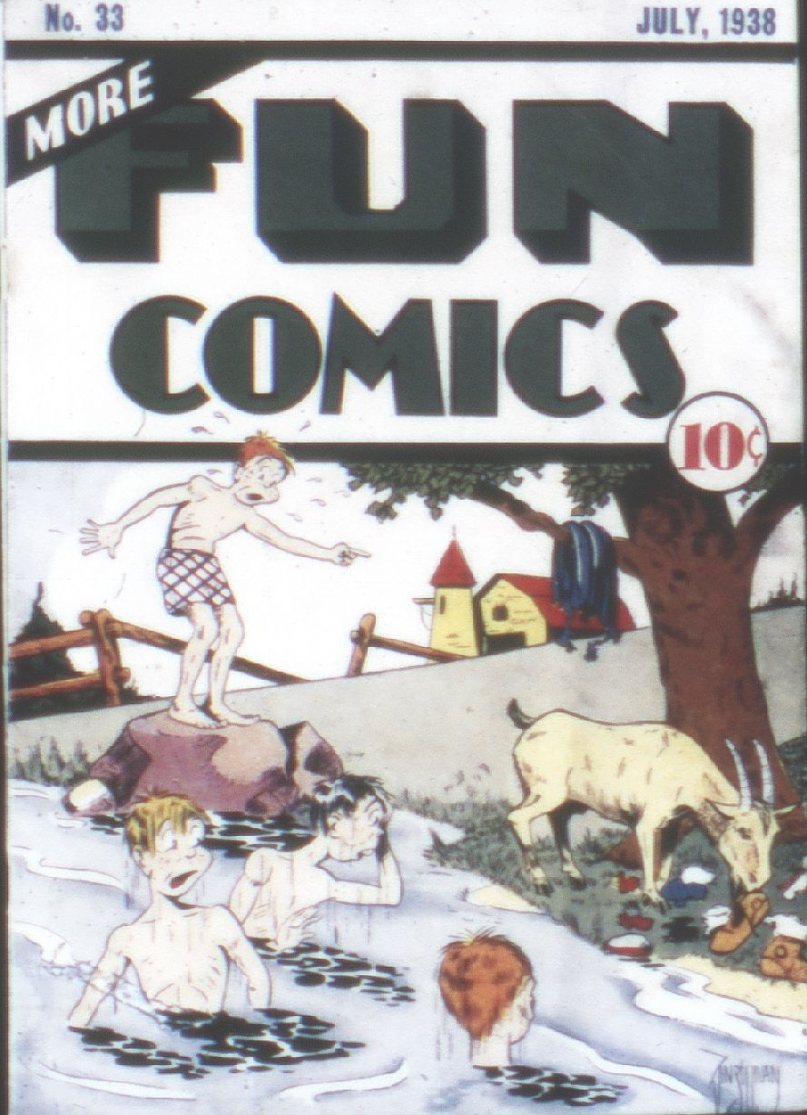 More Fun Comics Issue #33 - Page 1