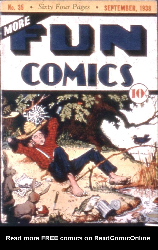 More Fun Comics Issue #35 - Page 1