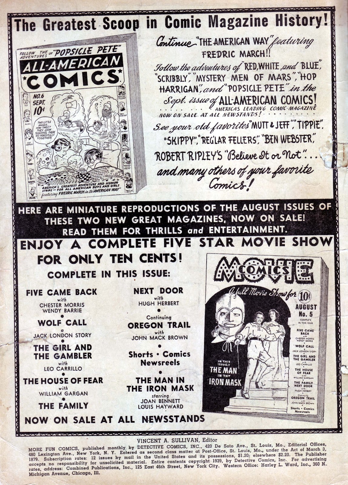 More Fun Comics Issue #47 - Page 2