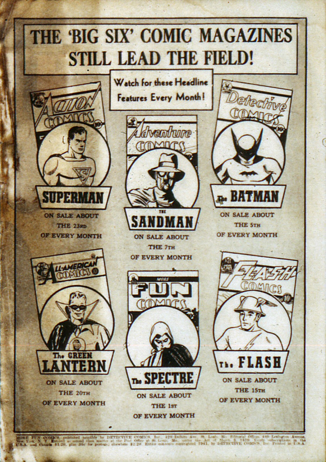More Fun Comics Issue #65 - Page 2