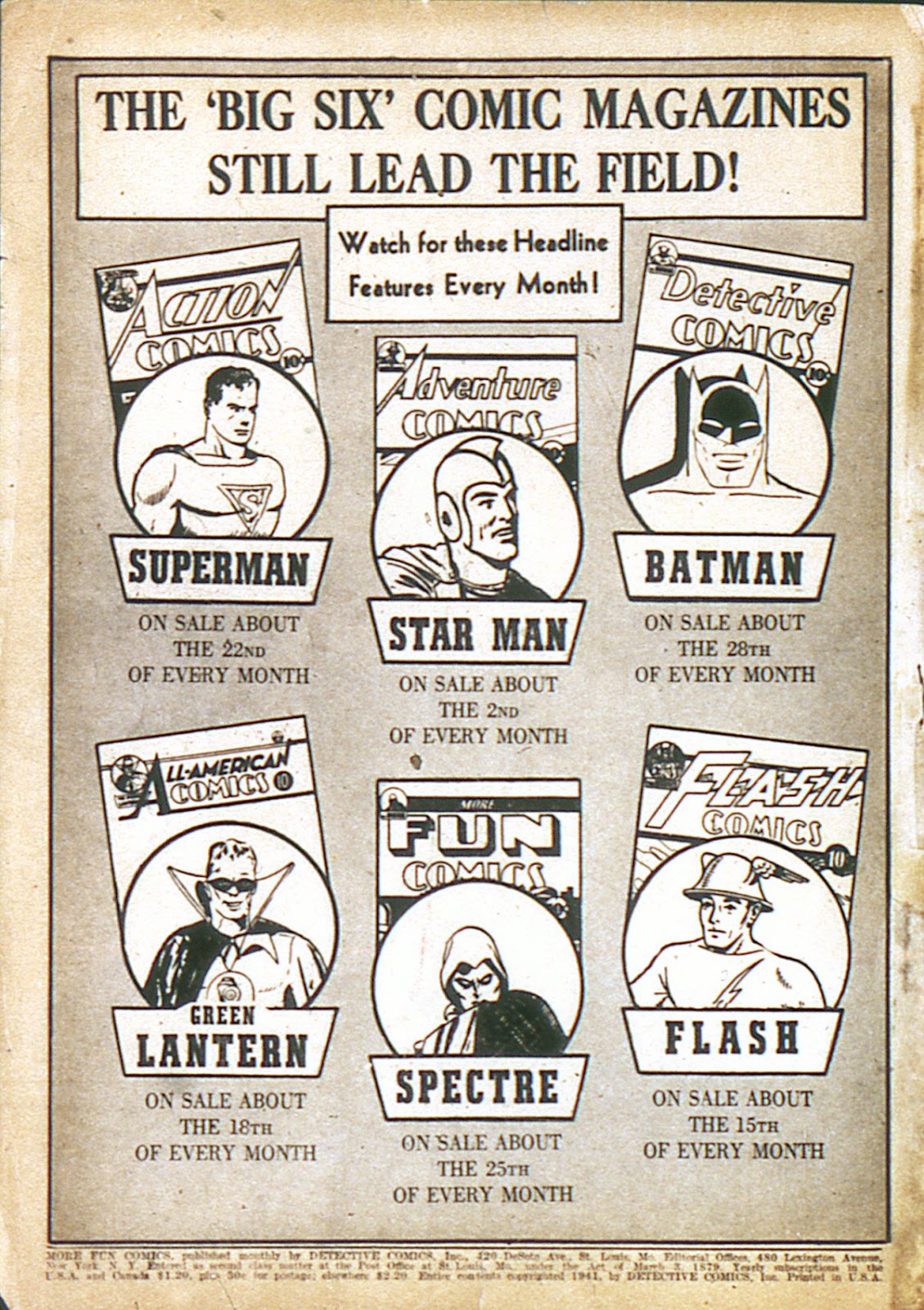 More Fun Comics Issue #66 - Page 2