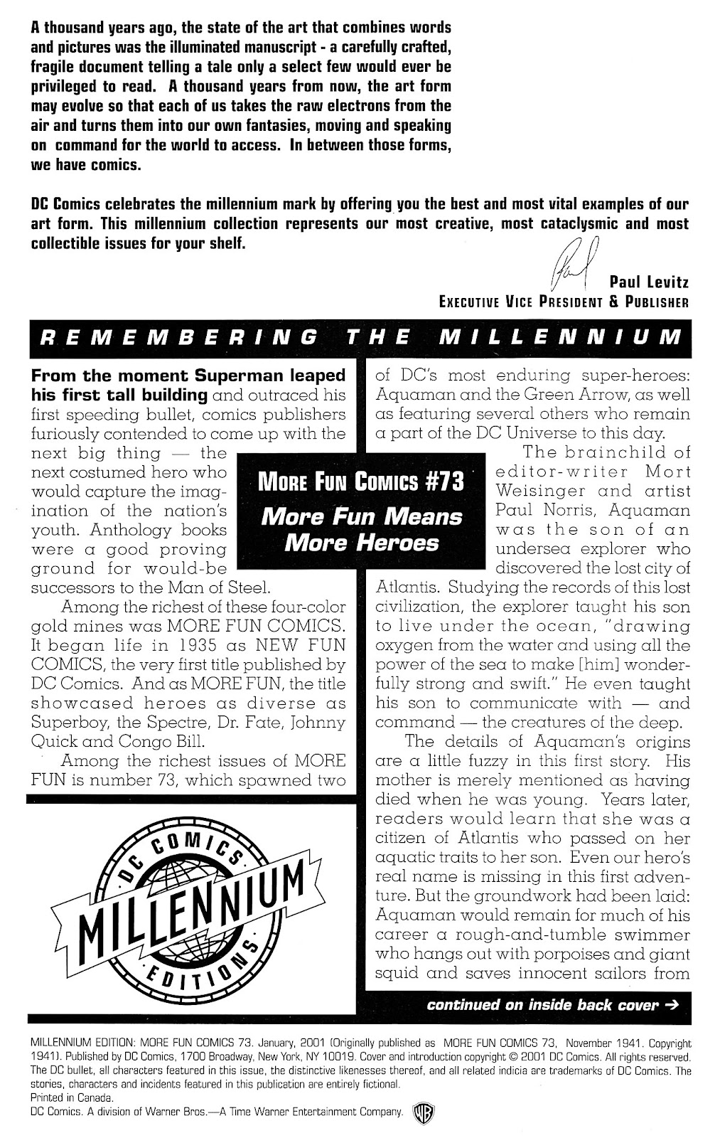 More Fun Comics Issue #73 - Page 2