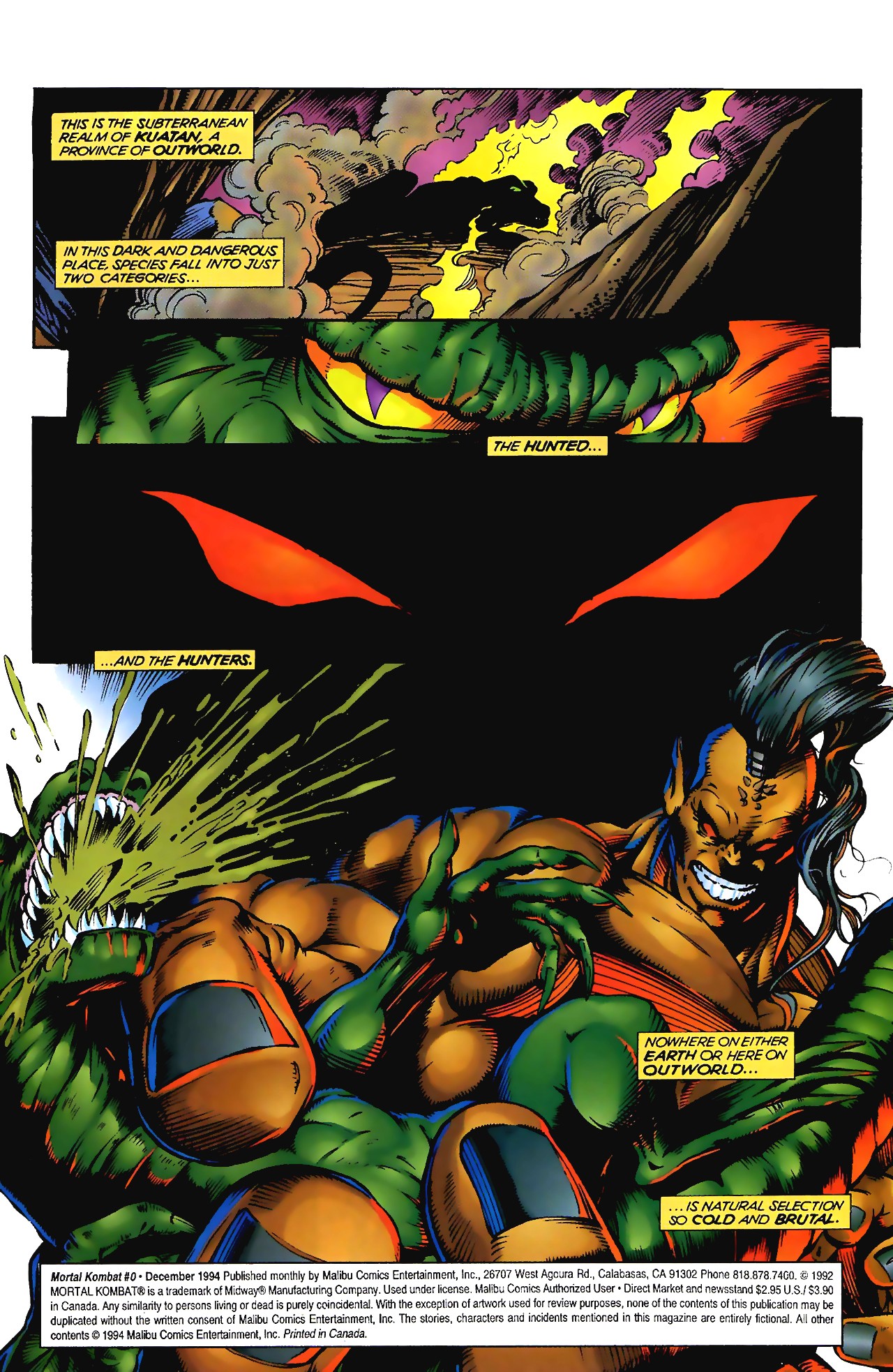 Mortal Kombat (1994) Issue #0 - Page 2