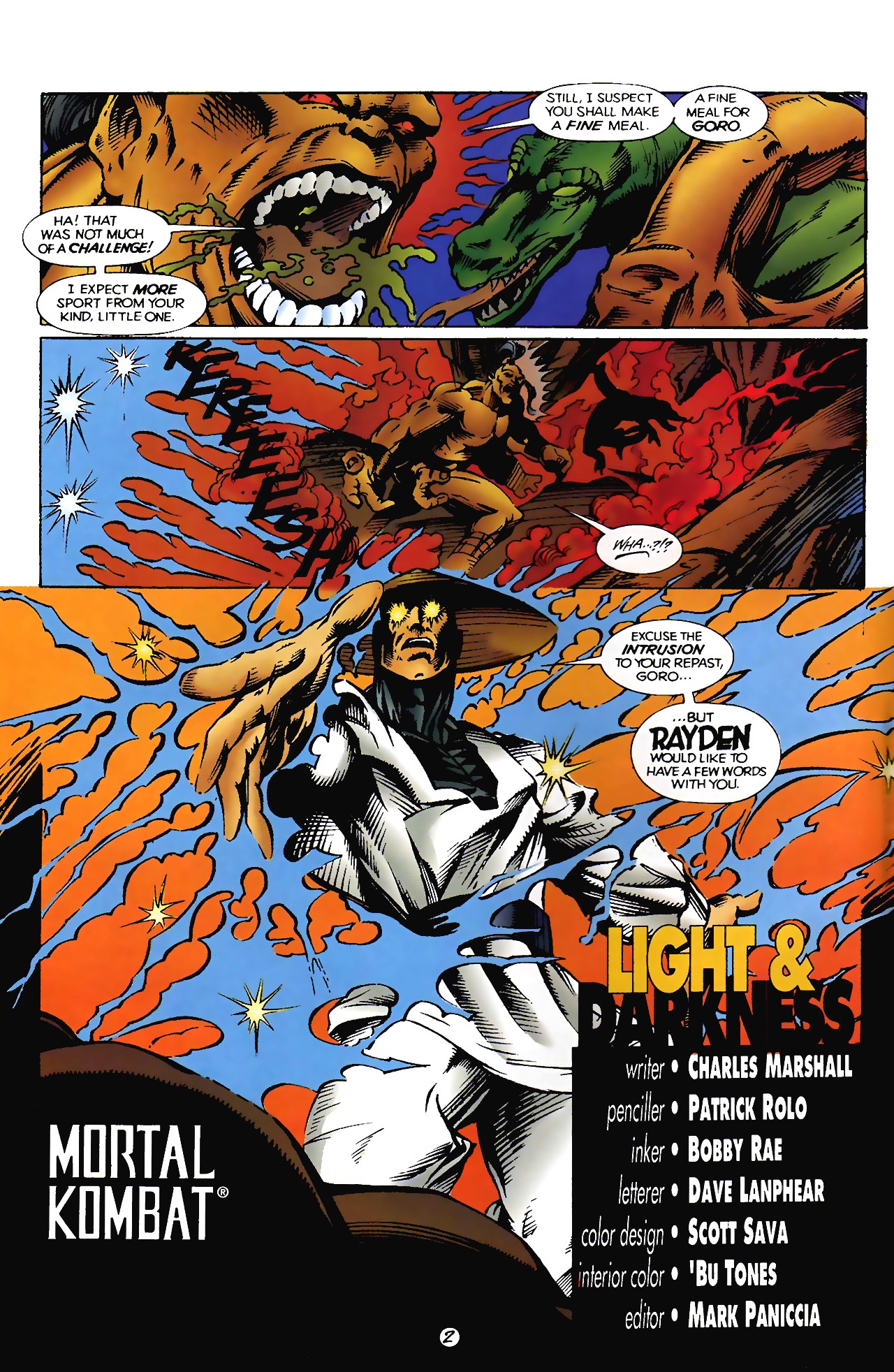 Mortal Kombat (1994) Issue #0 - Page 3