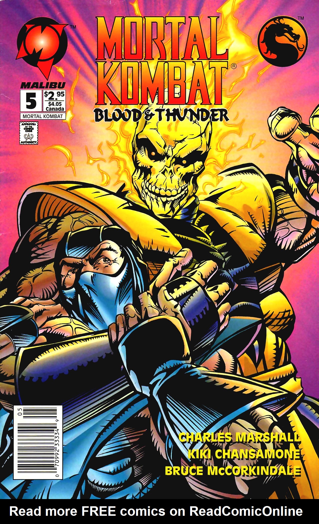 Mortal Kombat (1994) Issue #5 - Page 1