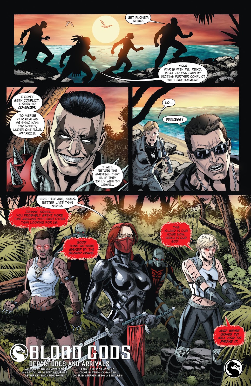 Mortal Kombat X [I] _TPB 2 - Page 128