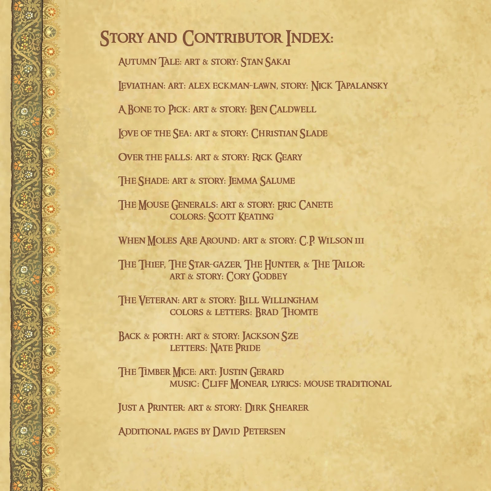 Mouse Guard: Legends of the Guard Volume Two TPB - Page 9