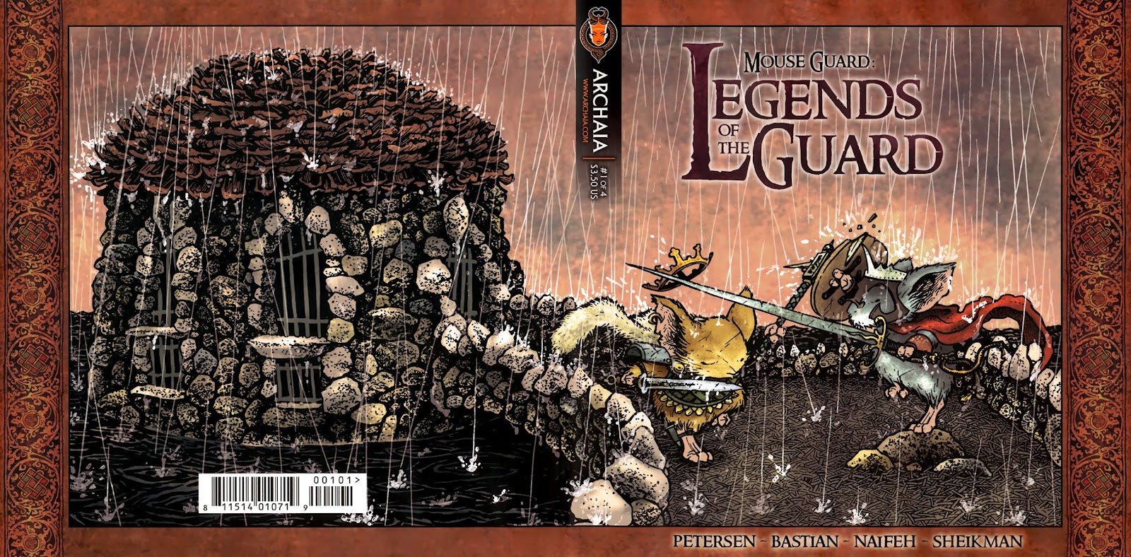Mouse Guard: Legends of the Guard Issue #1 - Page 1