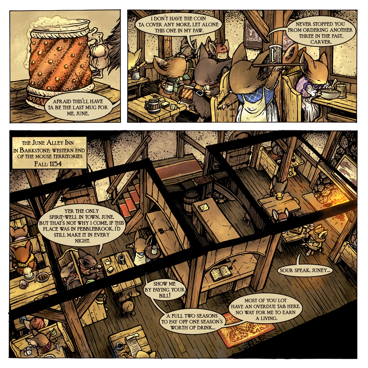 Mouse Guard: Legends of the Guard Issue #1 - Page 3