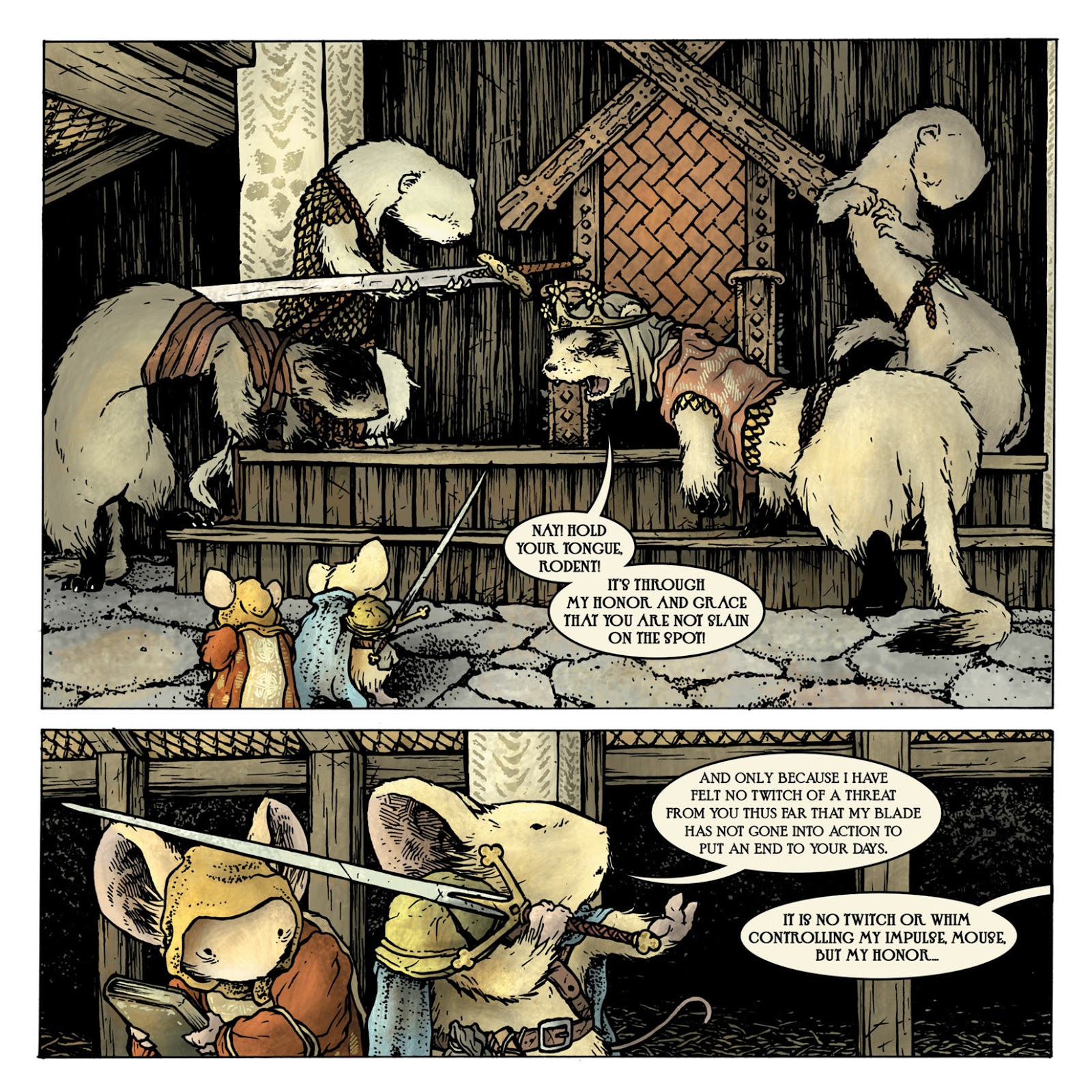 Mouse Guard: The Black Axe Issue #3 - Page 11
