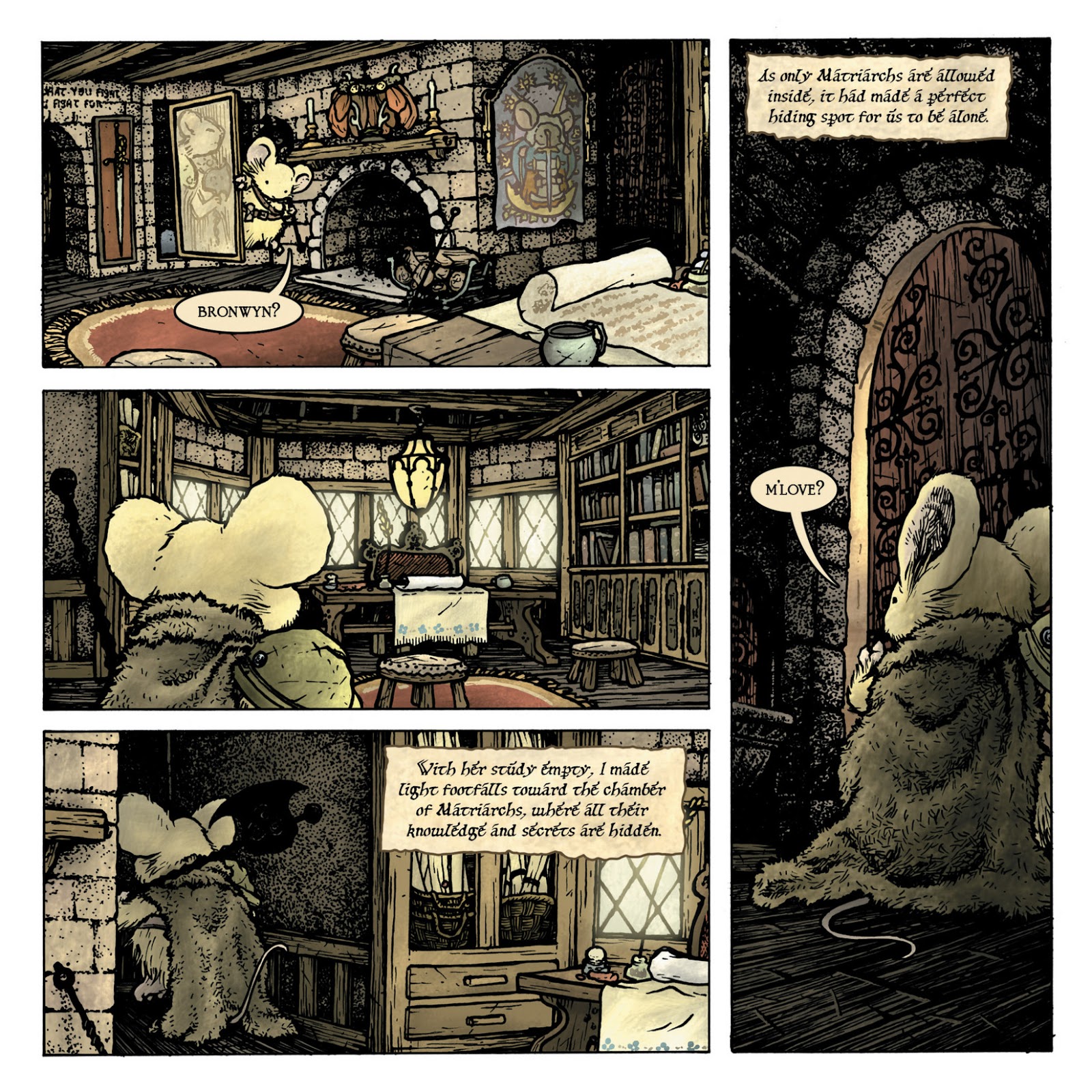 Mouse Guard: The Black Axe Issue #5 - Page 22