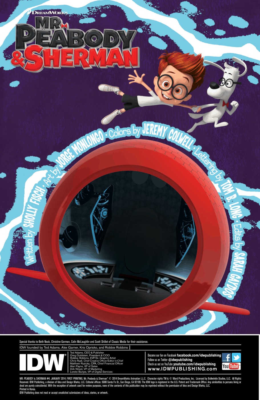Mr. Peabody & Sherman Issue #4 - Page 2