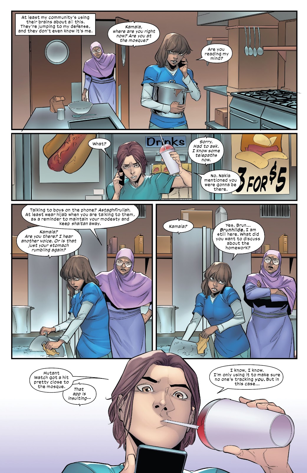 Ms. Marvel: Mutant Menace Issue #1 - Page 21