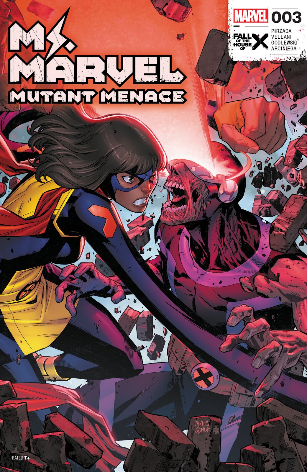 Ms. Marvel: Mutant Menace Issue #3 - Page 1