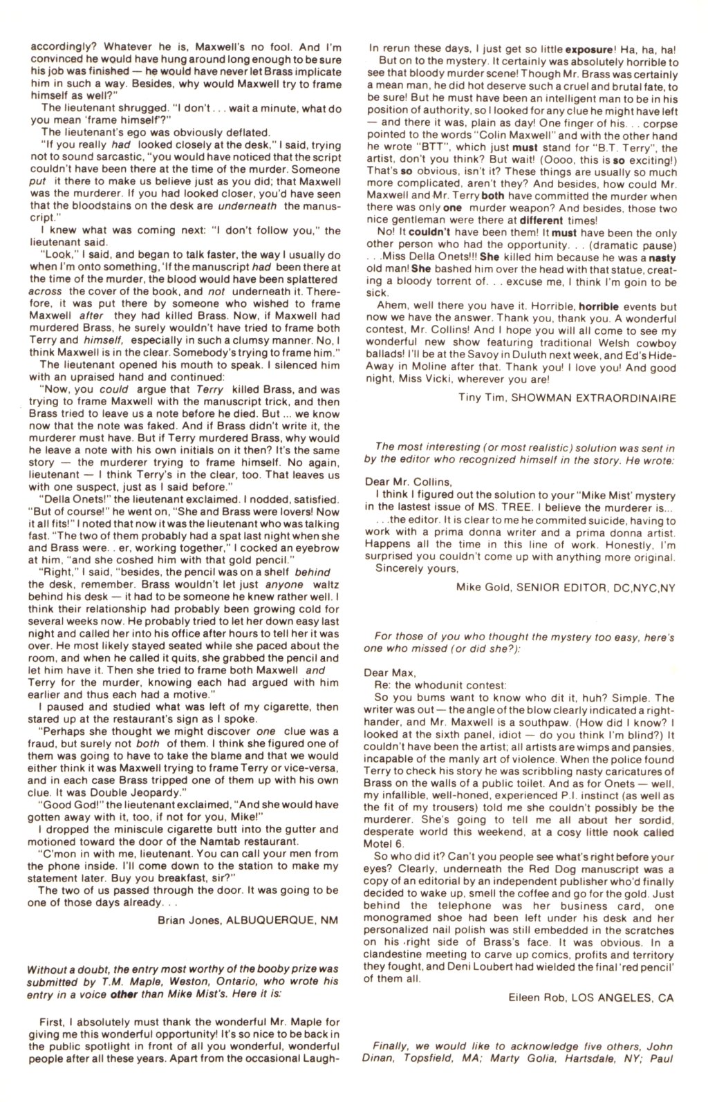 Ms. Tree Issue #40 - Page 18