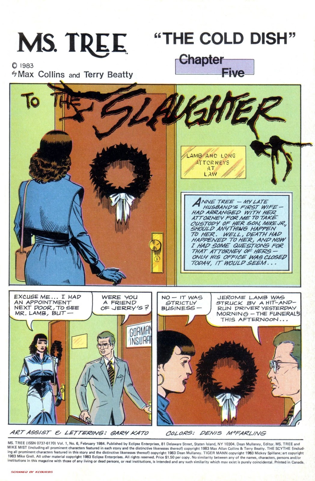 Ms. Tree Issue #6 - Page 3