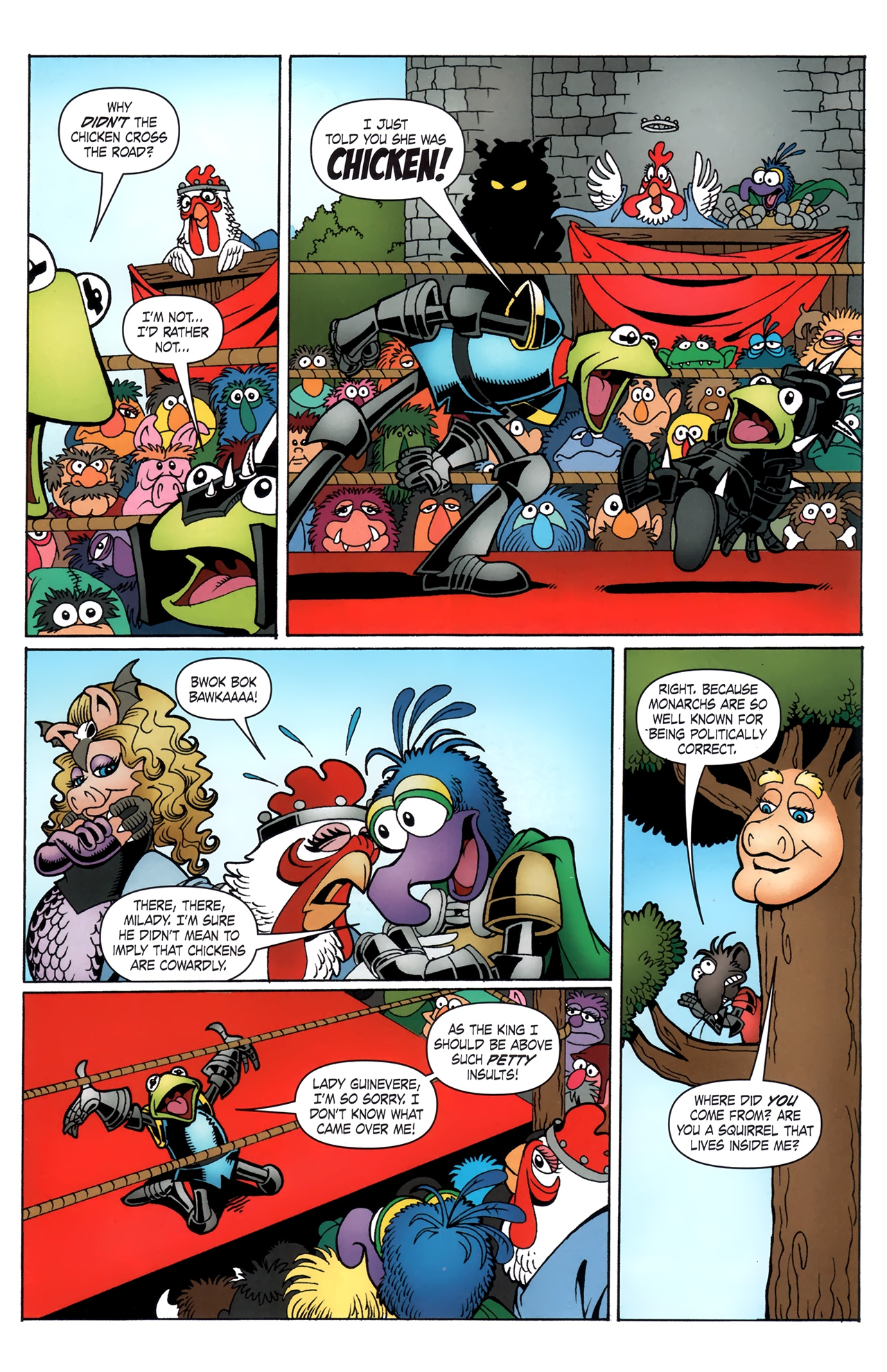 Muppet King Arthur Issue #4 - Page 15