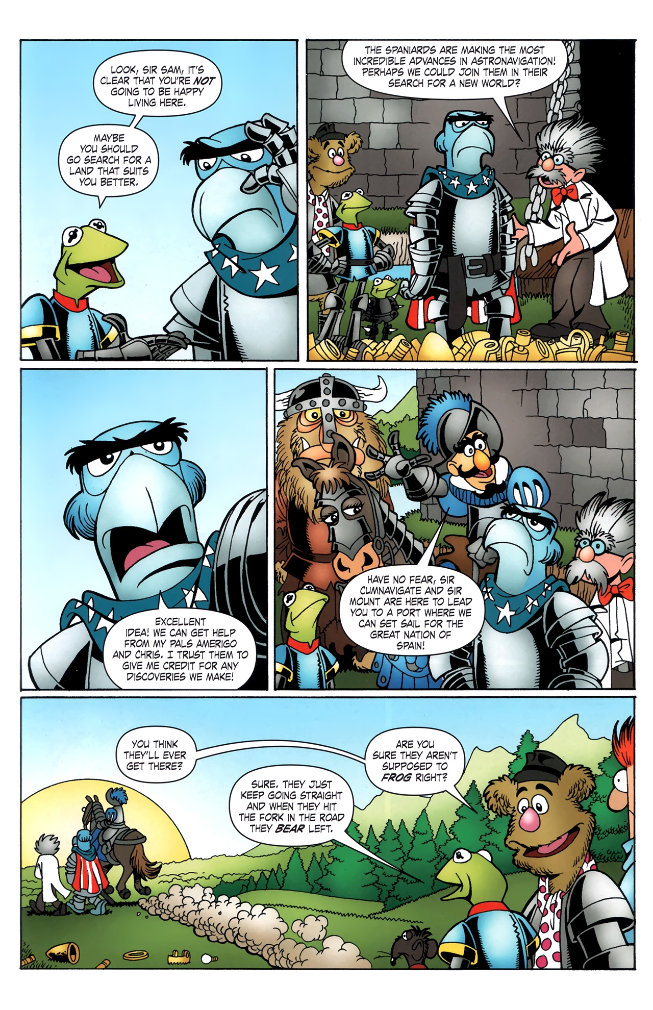Muppet King Arthur Issue #4 - Page 22