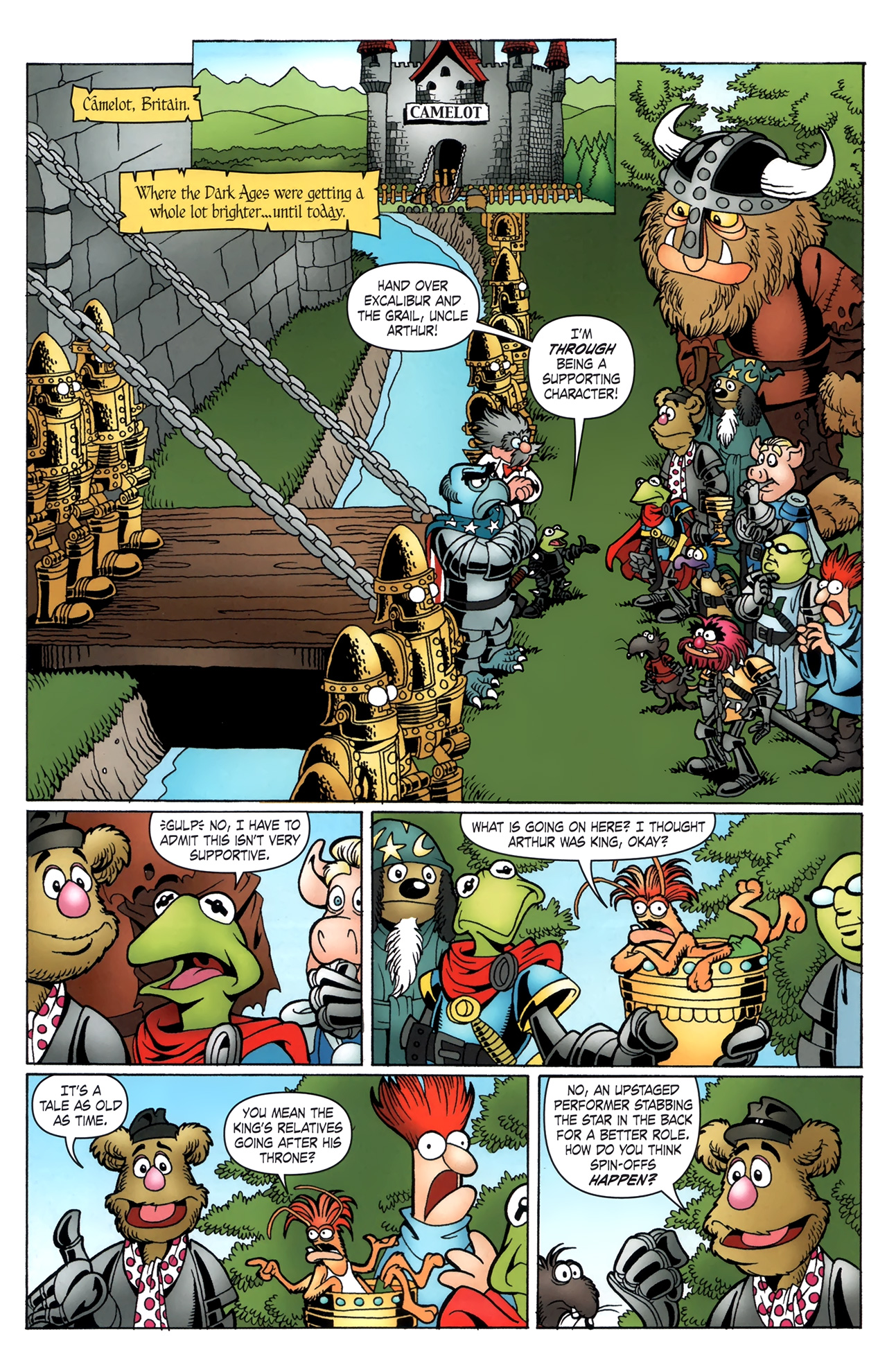 Muppet King Arthur Issue #4 - Page 4